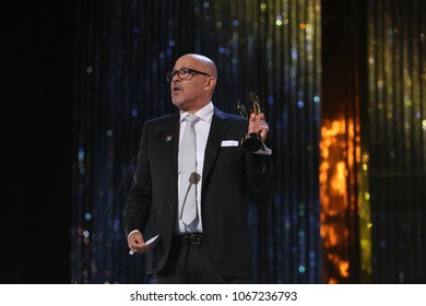 TORONTO, ONTARIO, CANADA - MARCH 11, 2018: Clark Johnson, Winner Of Earle Grey Award, At Canadian Screen Awards. 