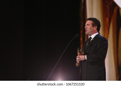 TORONTO, ONTARIO, CANADA - MARCH 11, 2018: Rick Mercer Of The Rick Mercer Report, Winner Of Academy Icon Award At Canadian Screen Awards. 