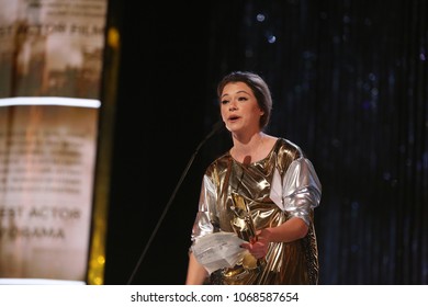 TORONTO, ONTARIO, CANADA - MARCH 11, 2018: Tatiana Maslany At Canadian Screen Awards. 