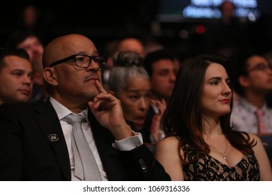 TORONTO, ONTARIO, CANADA - MARCH 11, 2018: Clark Johnson At Canadian Screen Awards.