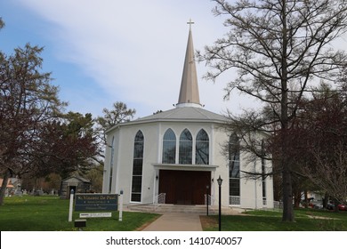 Toronto, Ontario, Canada: May 2019. 19th St Vincent de Paul Church, 73 Picton St.  Niagara on the Lake, Ontario