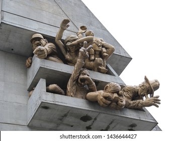 Toronto, Ontario, Canada: May 2019. A Street View Of The Rogers Centre Building Exterior