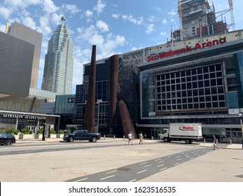 Toronto, Ontario/Canada - July 27, 2019: Scotiabank Arena