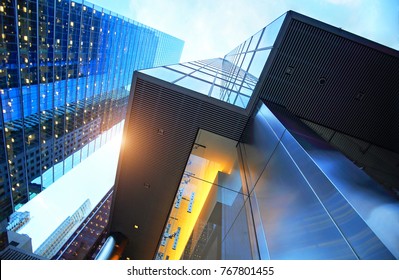 Toronto Skyline In Financial District