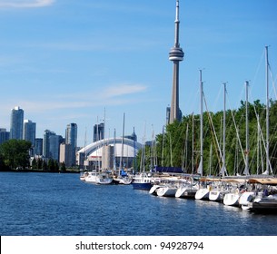 Toronto Skyline  Waterfront , Canada