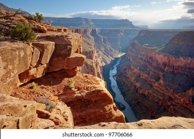 Toroweap point at sunrise, Grand Canyon National Park. - Powered by Shutterstock