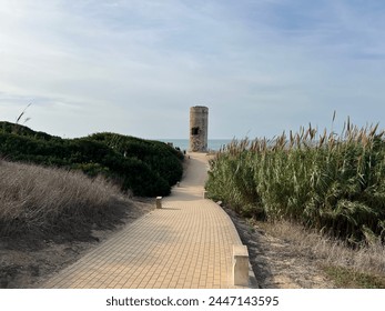 Torre del Puerco around Chiclana de la Frontera in Andalusia Spain