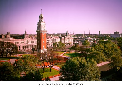 Torre Monumental At The Plaza Libertador General San Martin