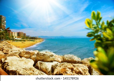 Torremolinos Coastal View. Spain, Costa del Sol