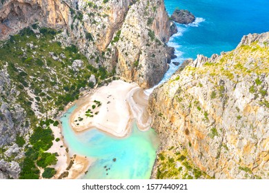 Torrente de Pareis, island of Mallorca, Balearic islands, Spain - Shutterstock ID 1577440921