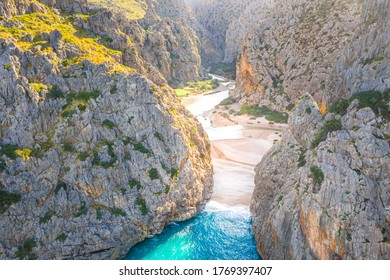 Torrente de Pareis, island of Mallorca, Balearic Islands, Spain - Shutterstock ID 1769397407