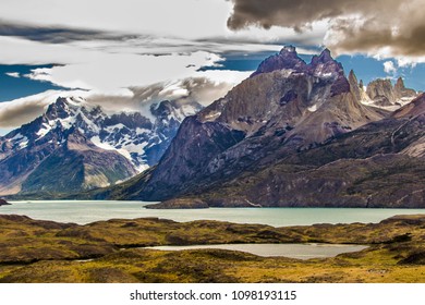 Torres Del  Paine National Park, Maybe One Of The Nicest Places On Earth. Here We Can See The 