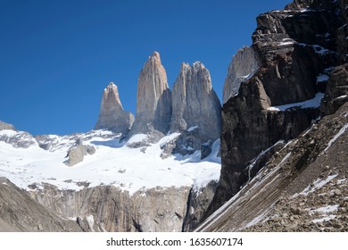 Torres Del Paine National Park At daylight