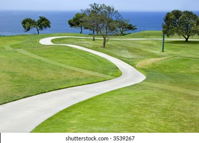 Torrey Pines Golf Course In La Jolla, California