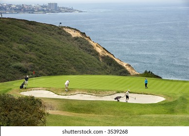 Torrey Pines Golf Course In La Jolla, California