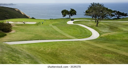 Torrey Pines Golf Course In La Jolla, California