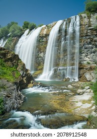 Tortum Waterfall. ( Long exposure ) Tortum Waterfall is located in Uzundere district of Erzurum. Uzundere, Tortum, Erzurum. Turkiye 