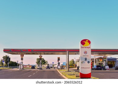 Total Fuel And Gas Station On July 12,2020 In A7,Germany.