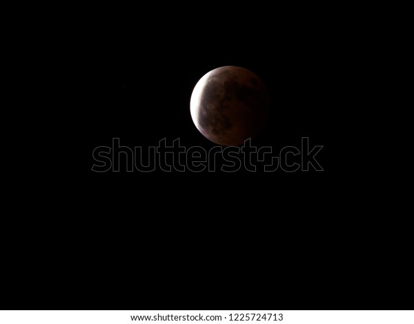Total lunar eclipse\
night
