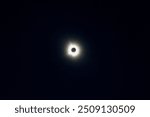 The total solar eclipse on April 8, 2024 in Evansville, Indiana.