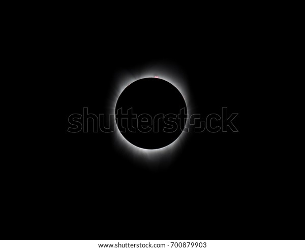 Total\
Solar Eclipse as Seen near Baker City,\
Oregon.