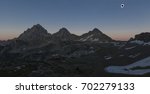 Totality during the 2017 eclipse from Hurricane Pass in Grand Teton National Park, WY.