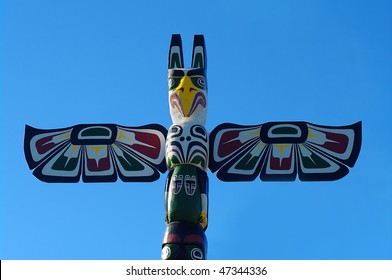 totem pole in Vancouver