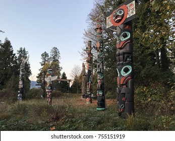 Totem Poles, Stanley Park Vancouver