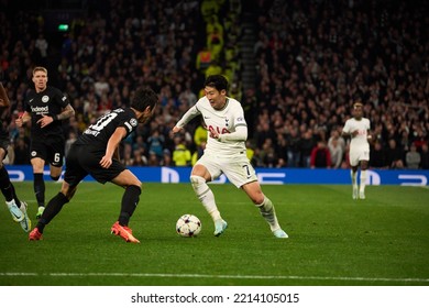 Tottenham Hotspur V Eintracht Frankfurt, UEFA Champions League, Group D, Football, Tottenham Hotspur Stadium, London, UK - 12 Oct 2022