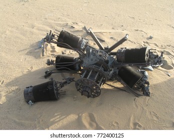 Toubruk, Tobruk/Libya ,July 14, 2009, World War Ii Locations In Libya, Wreckage Of Cars And Aircraft
In Battle Of Gazala