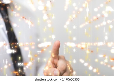 Touch screen technology. Future modern touch screen technology