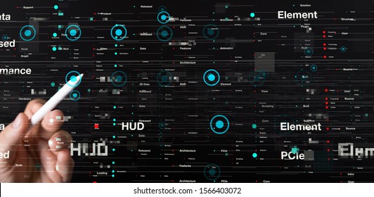 Touch screen technology. Future modern touch screen technology