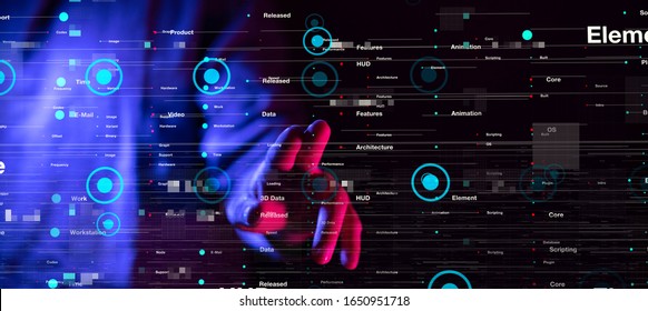 Touch screen technology. Future modern touch screen technology