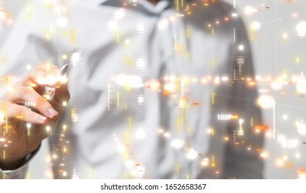 Touch screen technology. Future modern touch screen technology