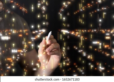 Touch screen technology. Future modern touch screen technology