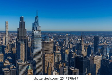 Touching the clouds, one skyscraper at a time.