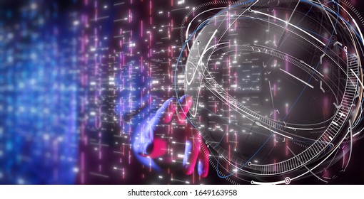  touching global network and data customer connection