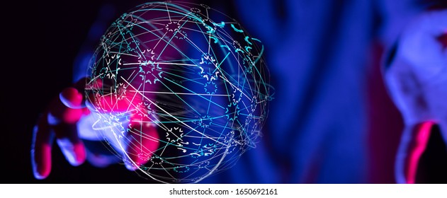  touching global network and data customer connection