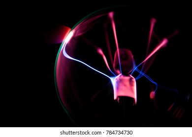 Touching Plasma Ball