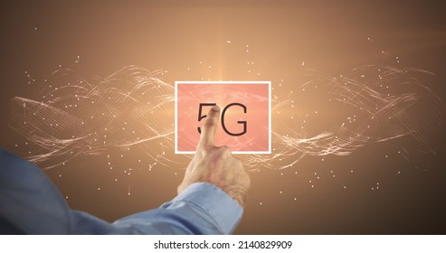 touching, screen, 5g, interface, icon, connection, communication, information, data, technology, com