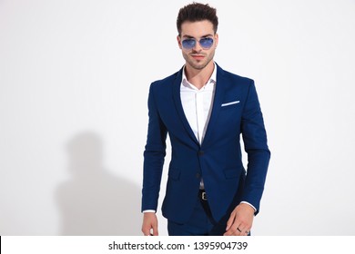 Confident Handsome Handsome Young Man White Stock Photo 439432534 ...