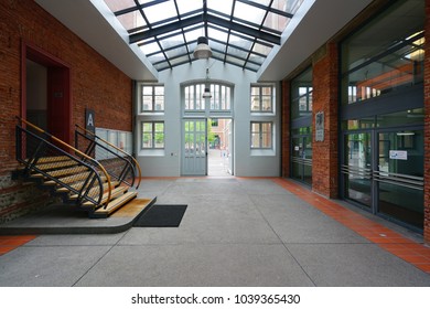 TOULOUSE, FRANCE -12 MAY 2017- View Of The Toulouse School Of Economics (TSE), The Best Economics Research University In France, Located In Toulouse, A Major City In Southwestern France. 