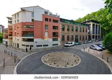 TOULOUSE, FRANCE -12 MAY 2017- View Of The Toulouse School Of Economics (TSE), The Best Economics Research University In France, Located In Toulouse, A Major City In Southwestern France. 