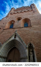Toulouse, french tourist destination: Notre Dame du Taur church - Shutterstock ID 2252960511