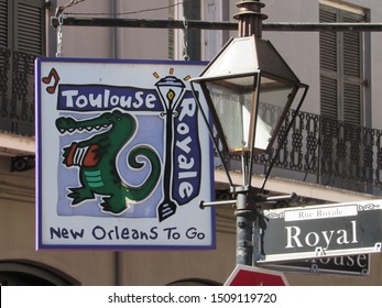 Toulouse Royal Street, New Orleans