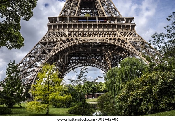 Tour Eiffel Eiffel Tower Located On Stock Photo (Edit Now) 301442486