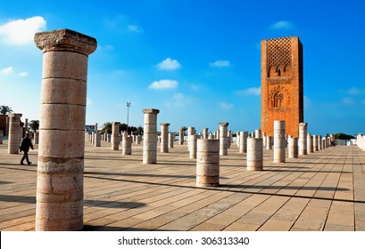 Tour Hassan, Rabat, Morocco