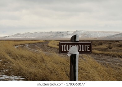 Tour route through a wildlife area in western Montana.