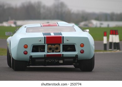 Touring Car At Castle Combe Racing Circuit