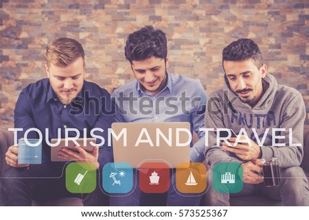 Tourism and Travel Icon Concept
